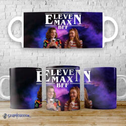 Time4Gift Stranger Things - Eleven és Max BFF bögre