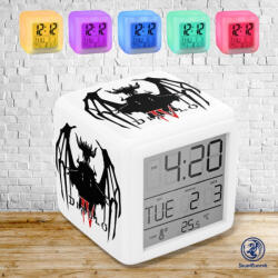 Time4Gift Diablo IV. logó világító ébresztő óra