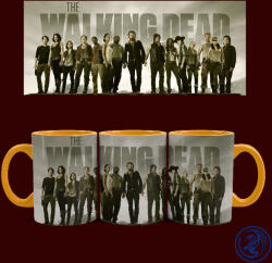 Time4Gift The Walking Dead bögre (Narancssárga)