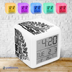 Time4Gift The Last of us Part II. Ellie tetoválása világító ébresztő óra