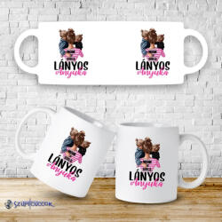 Time4Gift Lányos Anyuka bögre
