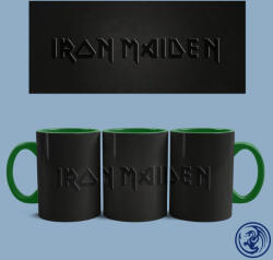 Time4Gift Iron Maiden Black logo bögre (Zöld)