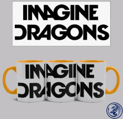 Time4Gift Imagine Dragons logó bögre (Narancssárga)