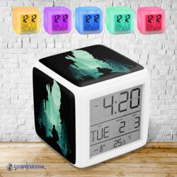 Time4Gift The Last of us Ellie siluette világító ébresztő óra