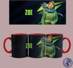 Time4Gift Split Fiction - Zoe bögre (Piros)