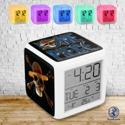 Time4Gift One Piece Skull Logo világító ébresztő óra
