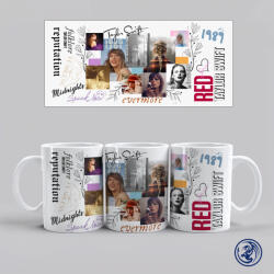 Time4Gift Taylor Swift Albums bögre (Fehér)