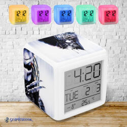 Time4Gift Alien VS Predator színváltós világító ébresztő óra