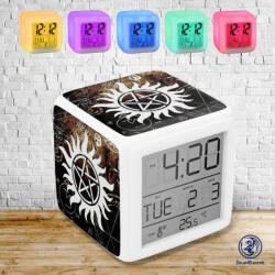 Time4Gift Supernatural Pentagram világító ébresztő óra