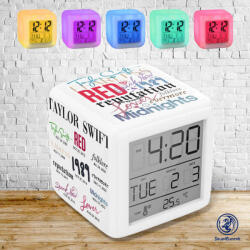 Time4Gift Taylor Swift - Taylor's version album's világító ébresztő óra