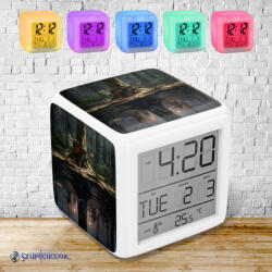 Time4Gift The Last of us Ellie in the Forest világító ébresztő óra