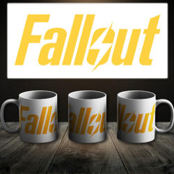 Time4Gift Fallout logó bögre