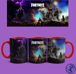 Time4Gift Fortnite karakterek bögre (Piros)