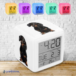 Time4Gift Figyelek! - Tacskó színváltós világító ébresztő óra