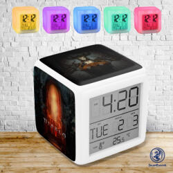 Time4Gift Diablo IV. dark Lilith világító ébresztő óra