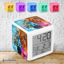 Time4Gift Minecraft Dungeon színváltós világító ébresztő óra