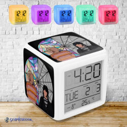 Time4Gift Wednesday és Enid világító ébresztő óra