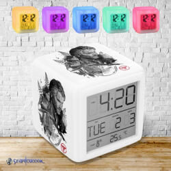 Time4Gift The Last of us Joel és Ellie világító ébresztő óra