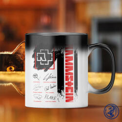 Time4Gift Rammstein - autogram bögre (Hőre változó)