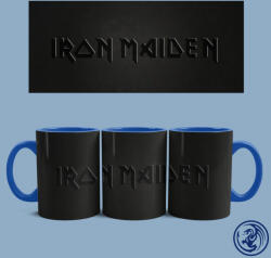 Time4Gift Iron Maiden Black logo bögre (Kék)