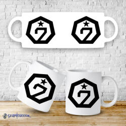 Time4Gift GOT7 logó bögre