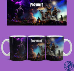 Time4Gift Fortnite karakterek bögre (Fehér)