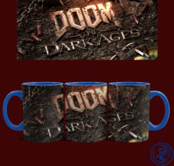 Time4Gift Doom - The Dark Ages bögre (Kék)