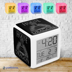 Time4Gift Sárkányok háza színváltós világító ébresztő óra
