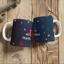 Time4Gift Playstation logó logó bögre