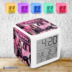Time4Gift Blackpink - Girls színváltós világító ébresztő óra