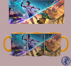 Time4Gift Split Fiction bögre (Narancssárga)