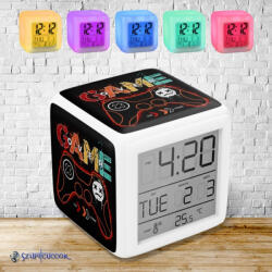 Time4Gift Playstation Game over világító ébresztő óra