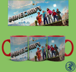 Time4Gift Egy Minecraft film bögre (Piros)