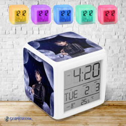 Time4Gift Wednesday esernyő világító ébresztő óra