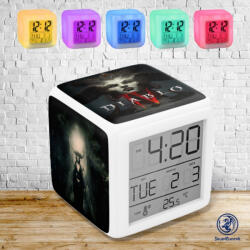 Time4Gift Diablo IV. Lilith portré világító ébresztő óra