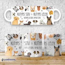  Kutyá szív. . . bögre - time4gift