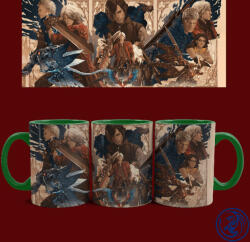 Time4Gift Devil May Cry 5 Art bögre (Zöld)
