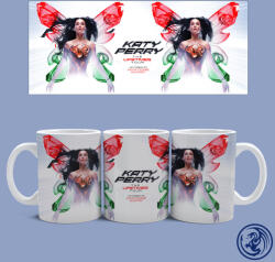 Time4Gift Katy Perry - The Lifetimes Tour 2025 - Budapest bögre (Fehér)