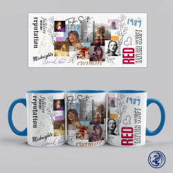 Time4Gift Taylor Swift Albums bögre (Kék)