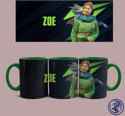 Time4Gift Split Fiction - Zoe bögre (Zöld)