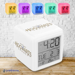 Time4Gift Hogwarts Legacy logó színváltós világító ébresztő óra