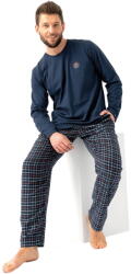 Key Pijama bărbați KEY 481 albastru închis FLANEL: XXL (32168 XXL)