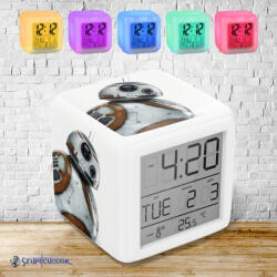 Time4Gift Star Wars BB8 világító ébresztő óra