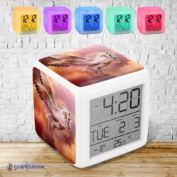 Time4Gift Csodálatos Pegazus színváltós világító ébresztő óra