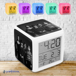 Time4Gift Addams family arckép világító ébresztő óra