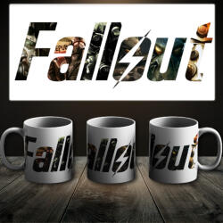 Time4Gift Fallout színes logó bögre