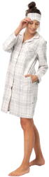 Key Cămașă de noapte cu nasturi KEY 401 roz deschis FLANEL: XL (32144 XL)