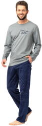 Key Pijama bărbați KEY 612 verde închis-albastru: XXL (32282 XXL)