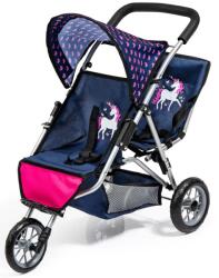 Bayer Design Количка за кукли близнаци Bayer - DUO, синя (39154AA) - baby