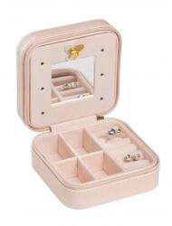  Edelwolle (ew-501-2) Bőr ékszertartó Doboz, Pink (ew-501-2)